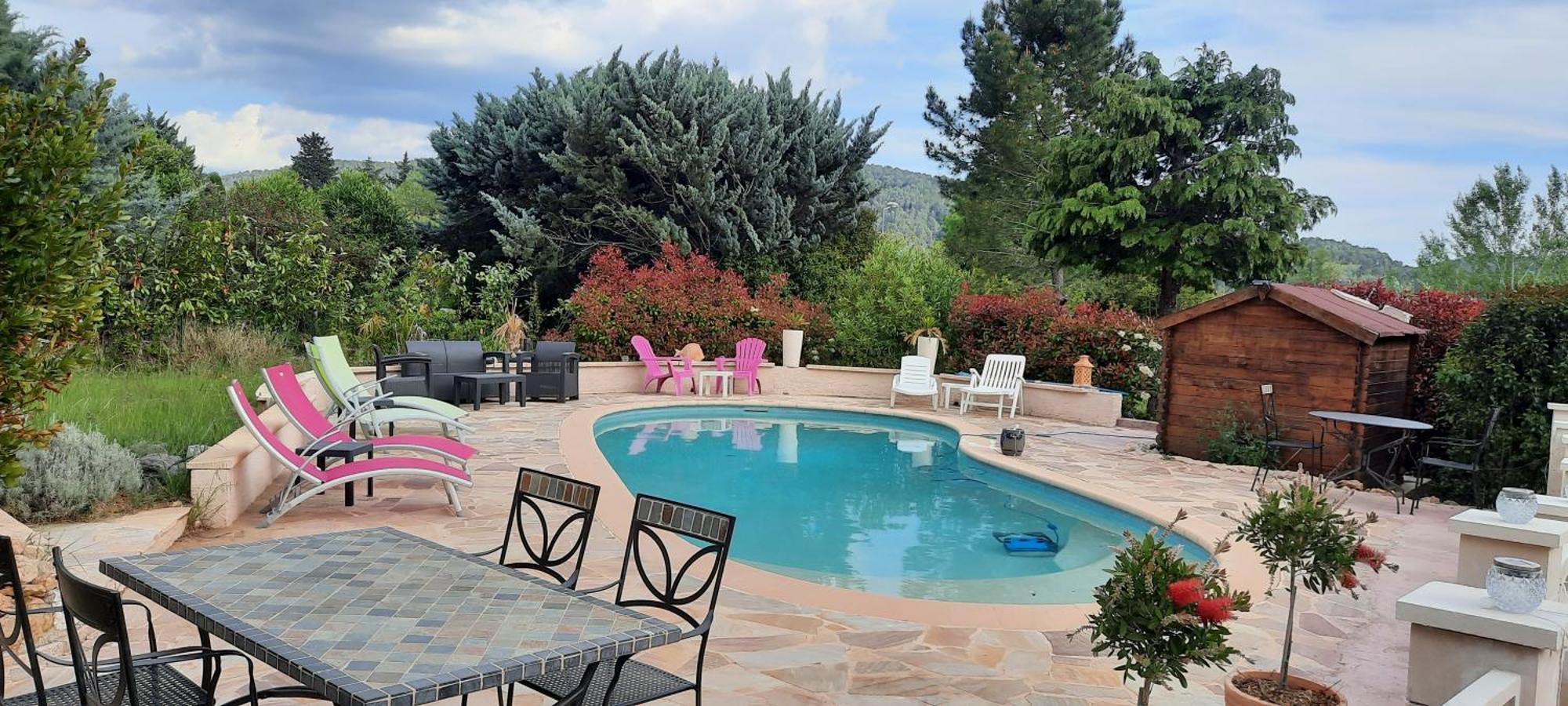 Villa Lei Rigaue Salernes Exteriér fotografie
